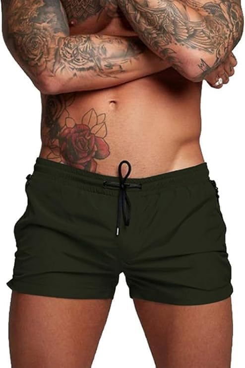 COOFANDY Men's Swim Trunk Quick Dry Swimwear Mesh Lining Bathing Suit Swimsuit Board Beach Sport Short