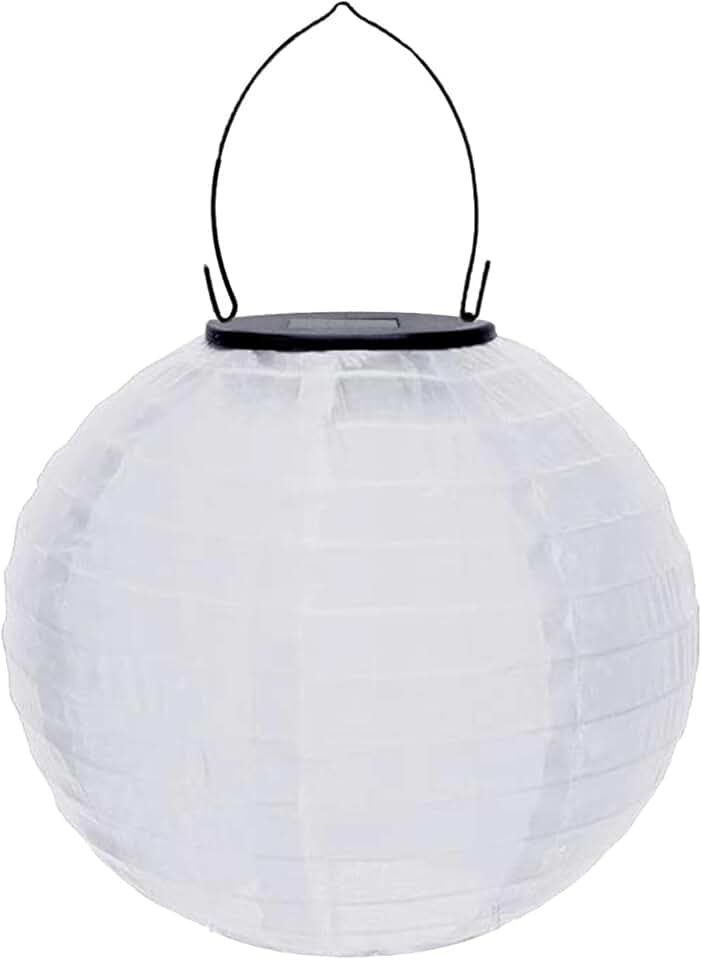 outdoor solar paper lanterns