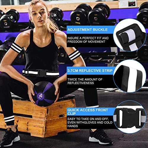 EONAZE Set di cinture catarifrangenti, 1 cintura