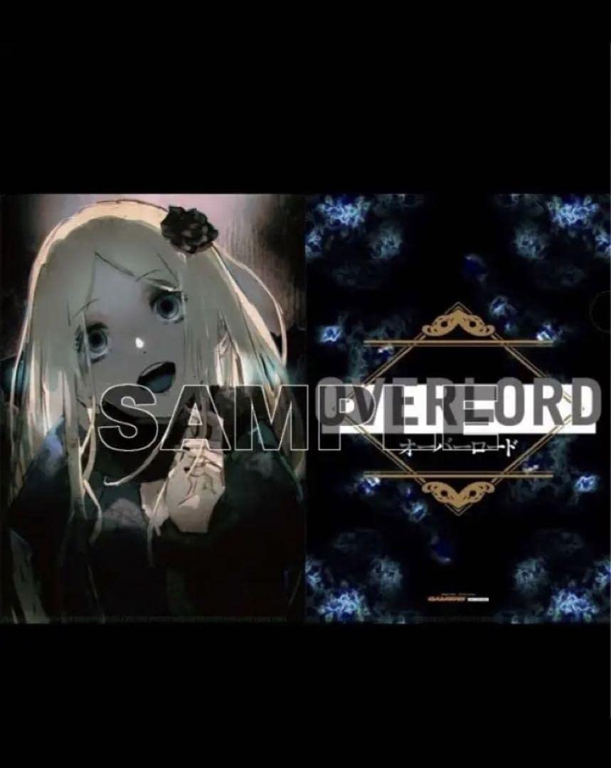 オーバーロードクリアファイル アニメ『オーバーロード』 × ORBcafe 【クリアファイル】 | ORBcafe