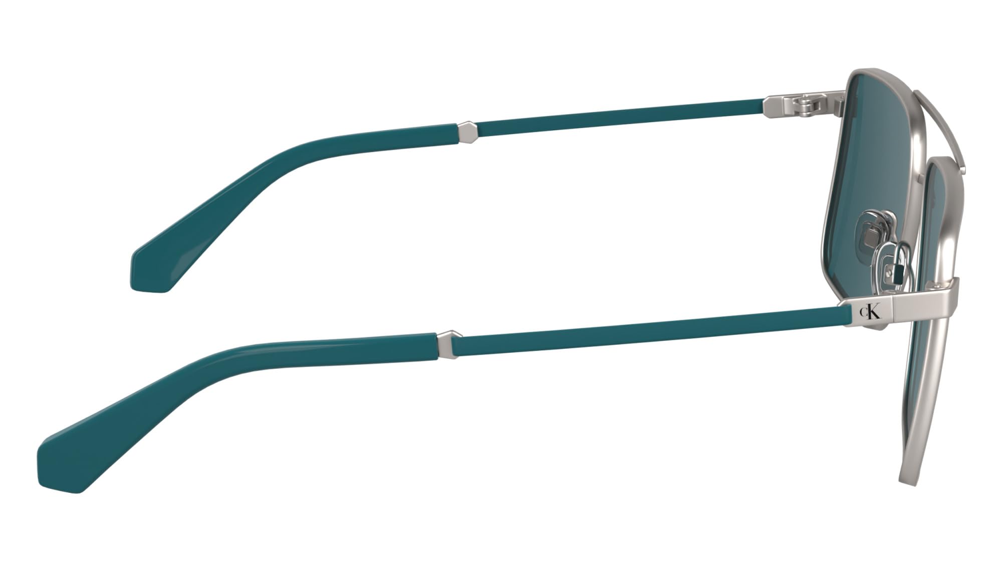 CALVIN KLEIN JEANS Brille Größe 58 mm Matte Light Ruthenium Eye Size: 58 Bridge: 17