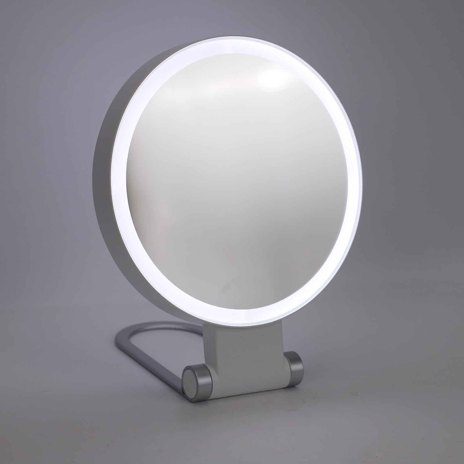Asixxsix Specchio per il Trucco Illuminato, Ingrandimento 30X