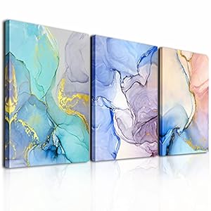 MHARTK66 Abstrakte Wandbilder 3-teiliges Set