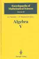 Algebra V: Homological Algebra (Encyclopaedia of
