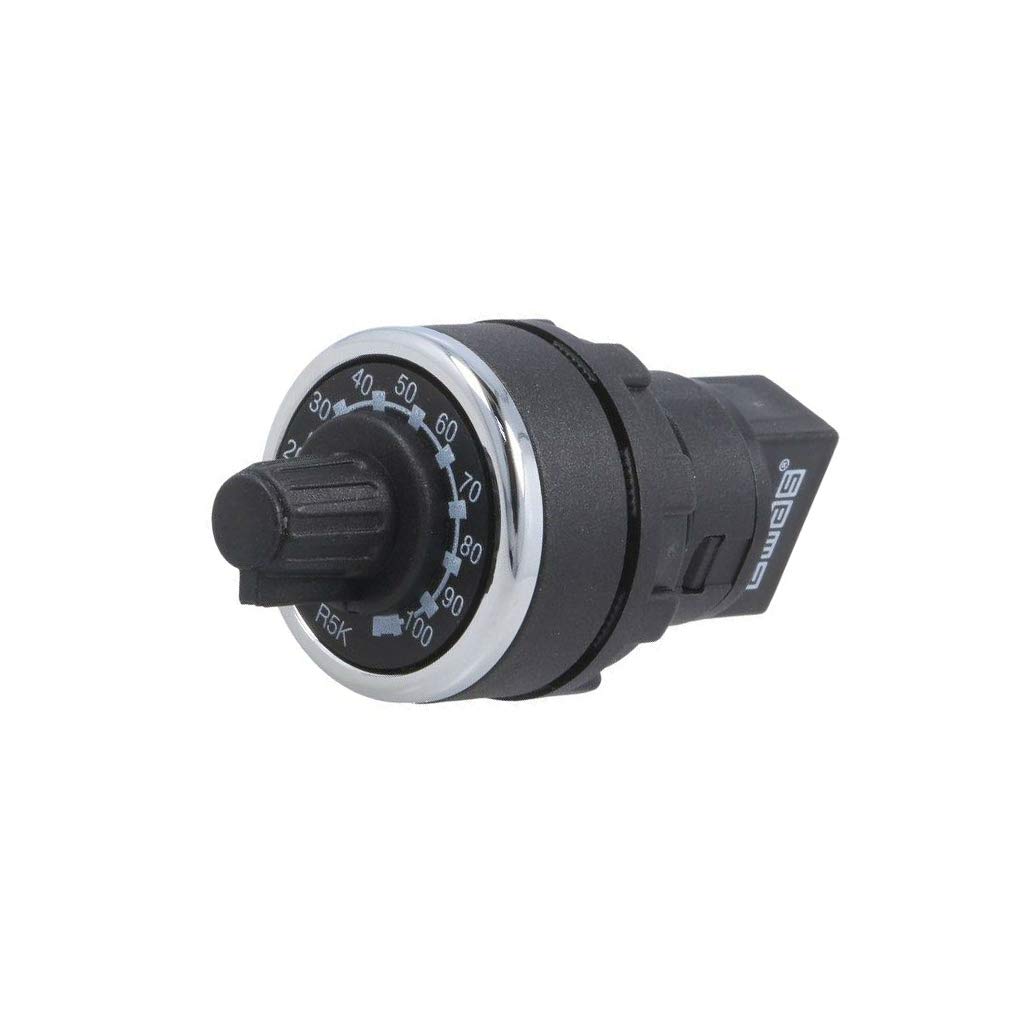 BPR05K Potenziometro 22mm -25-70°C IP65 Potenziometro: mono giro 5kΩ EMAS
