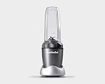 Nutri Bullet NB50100C Pro 1000 Single Serving Blender (1000W) 7 Piece Set, Dark Grey/Light Grey Skirt