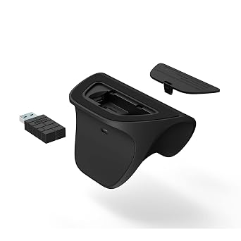 8BitDo Ultimate Bluetooth Controller with Charging Dock, Wireless Pro Controller with Hall Effect Sensing Joystick, Compatible with Switch, Windows and Steam Deck (Black)