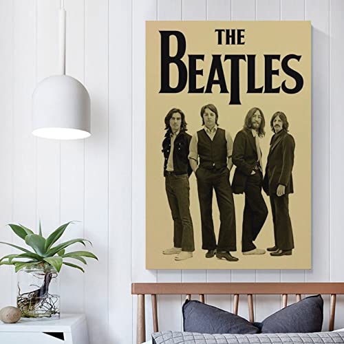 Poster vintage The Beatles – Peinture murale décorative sur toile – Impression d’art moderne pour chambre à coucher – 30… - Les Beatles, Paul McCartney, John Lennon, RIngo Starr, George Harrison Poster vintage The Beatles - Peinture murale décorative sur toile - Impression d'art moderne pour chambre à coucher - 30… – Image 6