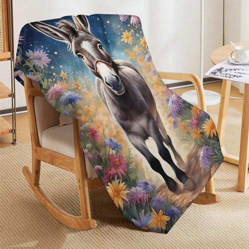 Manta de burro para sofá cobertor grueso de invierno textil 100x130 5