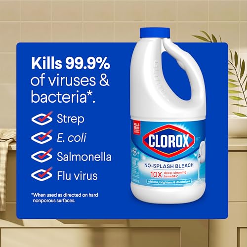 Clorox No Splash Bleach, 40 Fluid Ounces (Package May Vary) - image 3