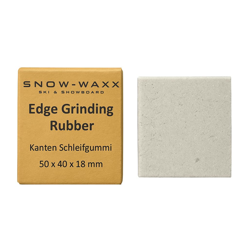 Edge Grinding Rubber 50 x 40 x 18 mm Ski Snowboard Fabricado en Alemania