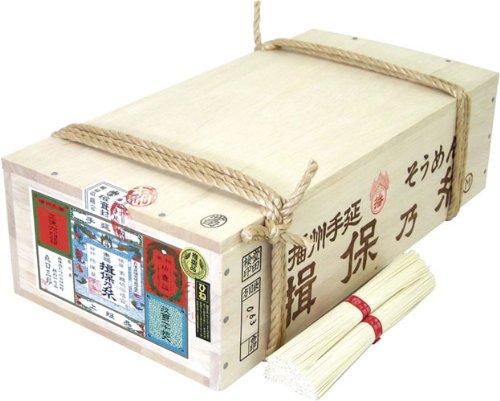 Amazon.co.jp: 手延そうめん揖保乃糸 6kg荒木箱 上級品[ひね]50g×120把