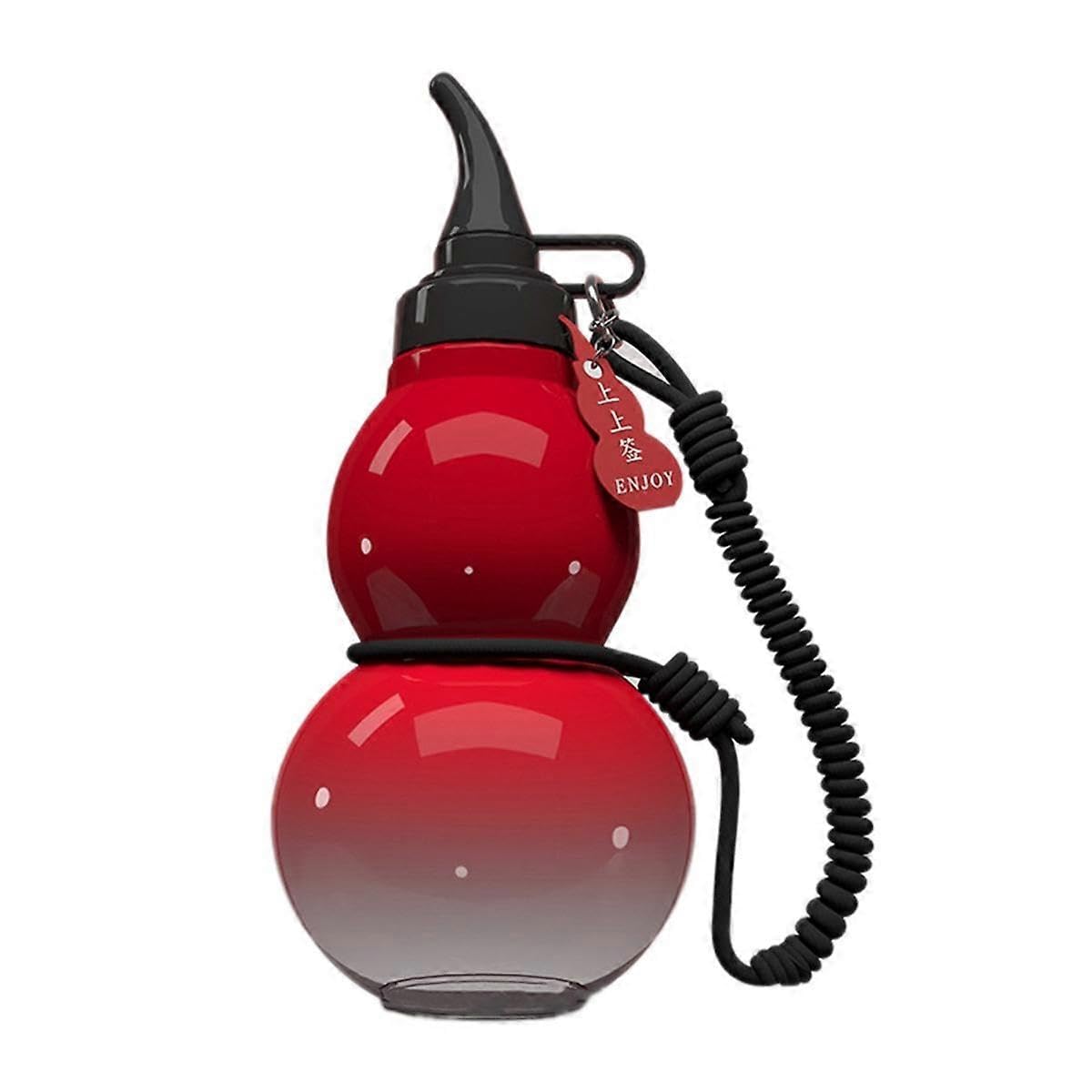 JOYHAPPST Chinese Retro-Inspired Gourd Water Bottle 800ML Gourd Gourd Sport LargeCapacity