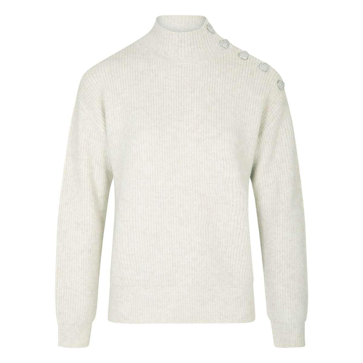 Morgan Pullover, elfenbeinfarben, XXL