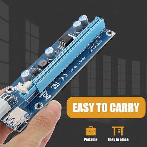 Cable USB 60cm Mini PCI-E a PCI-E X16 para Conexión Estable de Gráfica Externa 6