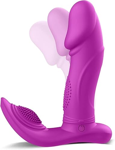 Wiggling - Vibrador portátil con dedo simulado vibrador SEXY SLAVE Sam silencioso con control remoto 3 movimientos y 7 vibraciones de punto G