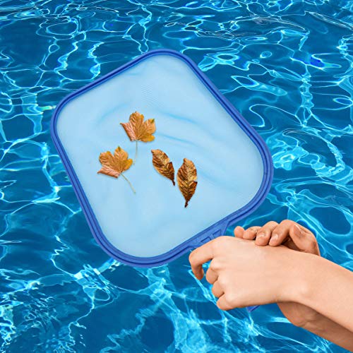 Hemoton Rede de Limpeza de Piscina Rede de Malha de Folha de Piscina Escumadeira de Folha de Piscina