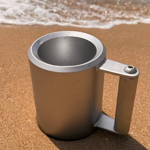 WITO Coffee Mug 22LB 400ML Dumbbell 10KG beer mug Overweight Dumbbell Fitness Sports Water Cup Gym Workout Coffee Enthusiast Gift Prank Gift (22LB - 400ML)(Food-grade coating)