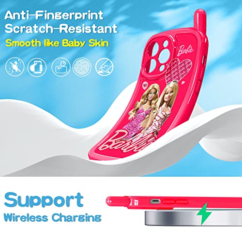 Joyleop Kawaii Case For Iphone 14 Pro Max 6.7” Cute Cartoon Pink Red Retro Phone Cover For Girls Kids Teens Girly Classic Cellular Cases Unique Creative Funny Soft Tpu Shell For Apple 14 Promax,Babi #TOP4