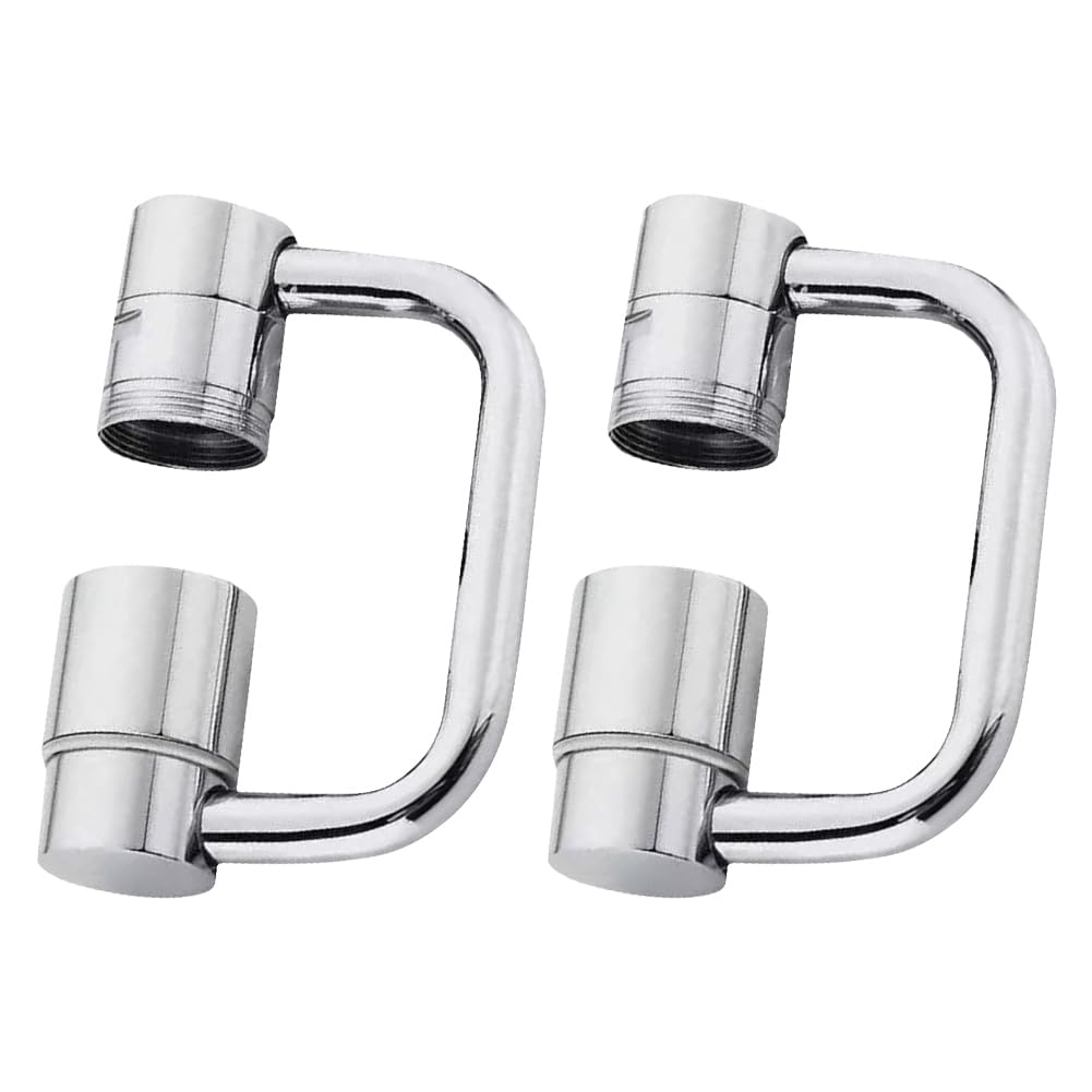 Schwenkbarer Wasserhahn Extender Aus Edelstahl - Praktische Armatur Verlängerung Für Bad & Küche