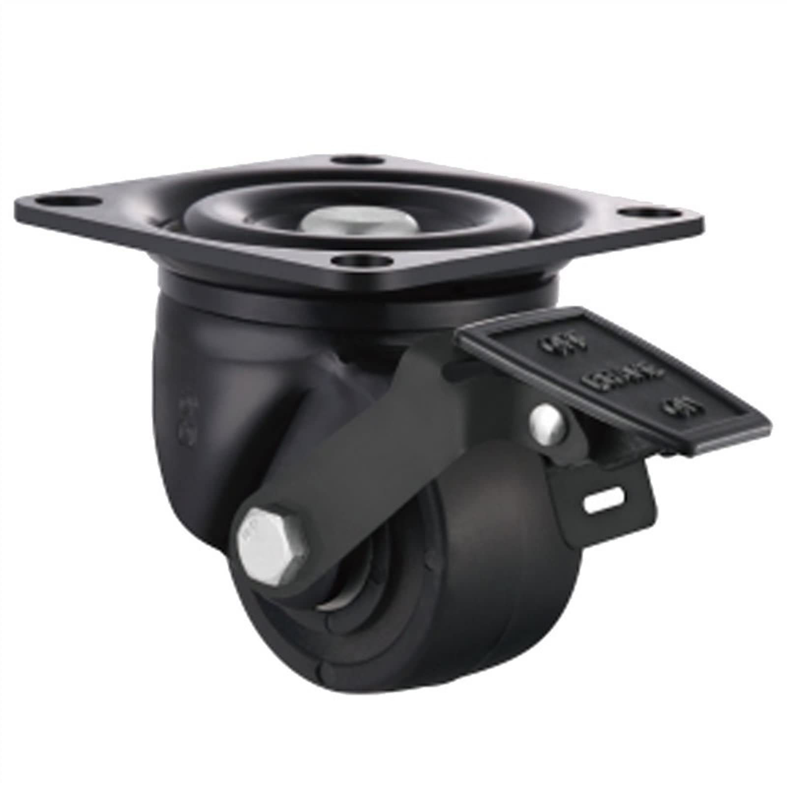 Roulette de 3 pouces avec frein pour stabiliser vos machines