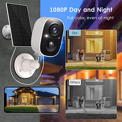 Gmk Solar Security Cameras Wireless Outdoor With Solar Panel thumb #1