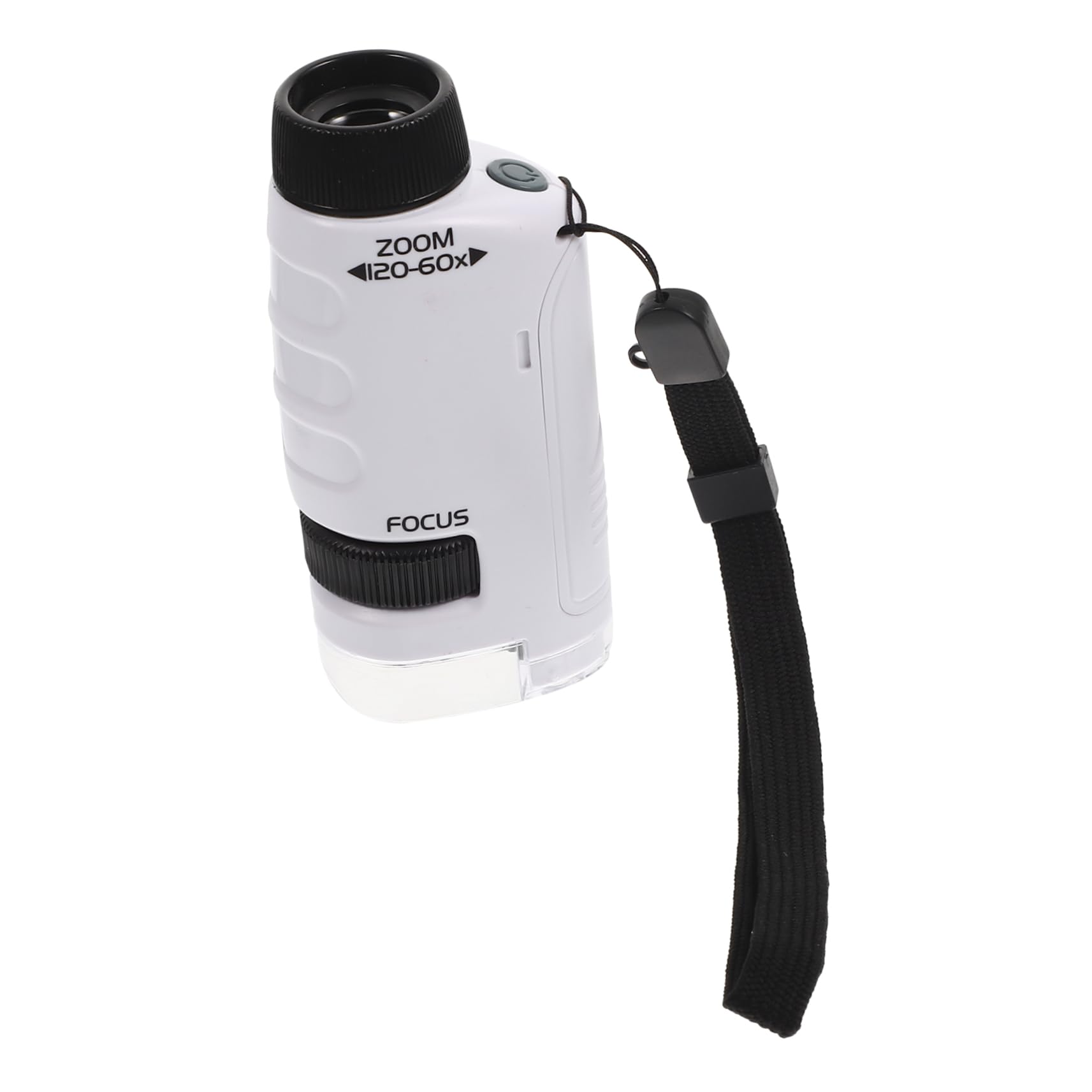 HONMEETPortable Microscope Pocket Microscope Handheld Microscope Toy Boy Toy Children Toys Handheld Microscope Specimen Microscopes Handheld Optical Microscope Abs White