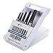 Sixbox Broken Bolt and Damaged Screw Extractor, composed of five different sizes of screws,Removes All Kinds of Screws and Bolts.