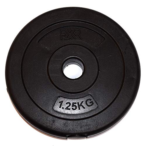FXR Sports 1" Standard Vinyl Weight Plates (2 x 1.25kg)