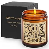 Scented Candles, Birthday Gifts for Women Friends, Teacher Appreciation Gifts, Best Friends Graduati