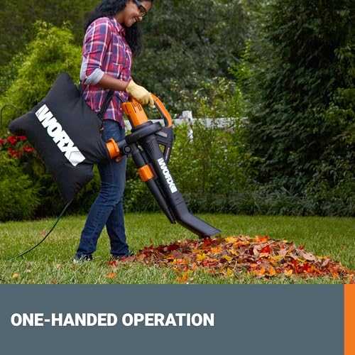 Worx WG509 12 Amp Trivac 3-In-1 Electric Leaf Blower/Mulcher/Vacuum Wg509 Metal Impeller thumb #6