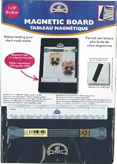 DMC Magnetic Board Small, Metal, White, 18 x26 cm