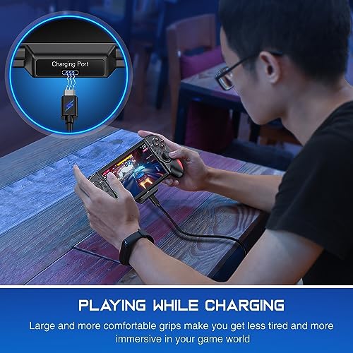 HASACOOL One-Piece Switch Pro Controllers Replacement for Nintendo Switch/OLED, with Adjustable &Auto Turbo/Precise Motion Control/Dual Motor Vibration - Image 7