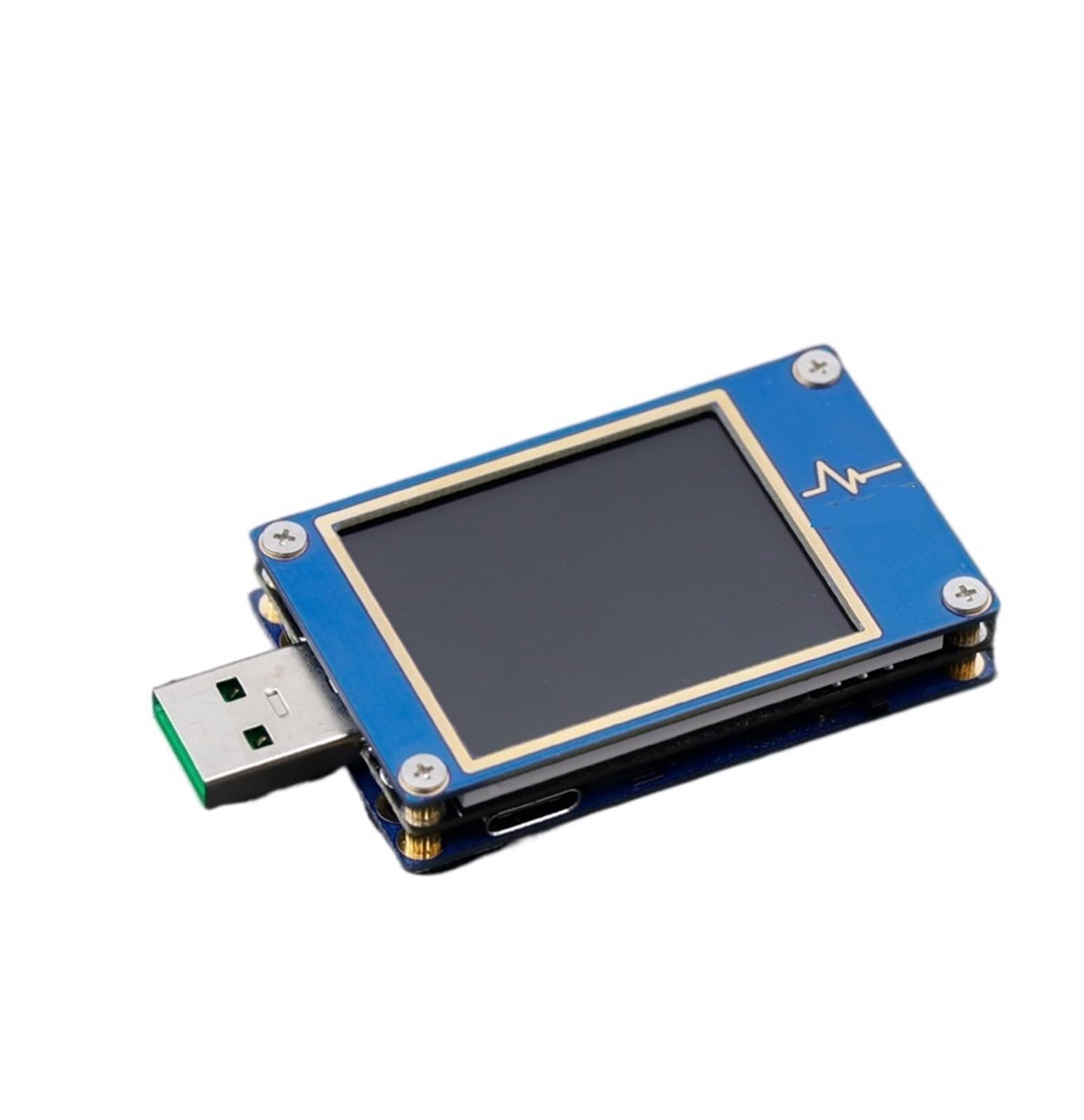 Tester USB Tester USB szybkie ładowanie 1,77 cala linia danych detektor głowicy ładującej woltomierz cyfrowy amperomierz miernik napięcia prądu