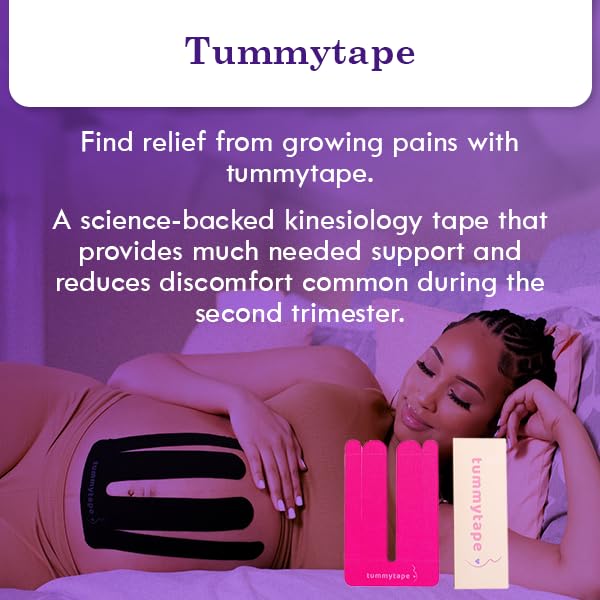 Rumbly 2nd Trimester Mom-to-Be Essentials Box - Gift for Expecting Moms - Care Package with Essential New Mommy Items & Pregnancy Must-Haves