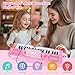 Kids Keyboard Piano, 37 Keys Keyboard Electric Digital Piano, Early Learning Educational Musical Toys Piano for Kids Toddlers Beginners with Music Stand, Microphone - Christmas Birthday Gifts, Pink