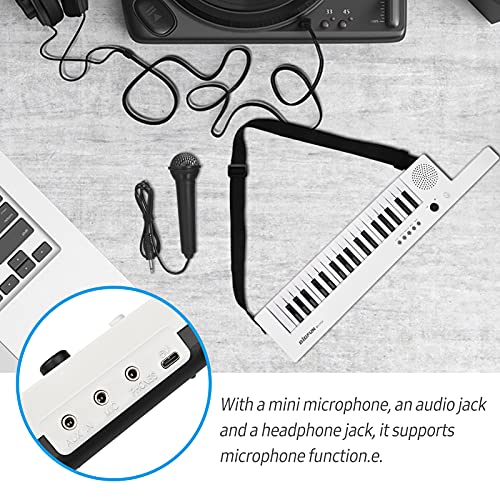 clavier électronique,HUIOP Guitare Piano Électronique avec Mini Clavier Clavier Électronique à 37 Touches Piano Rechargeable pour Enfants Piano,Piano électronique avec mini clavier,clavier électroniqu - Les Beatles, Paul McCartney, John Lennon, RIngo Starr, George Harrison clavier électronique,HUIOP Guitare Piano Électronique avec Mini Clavier Clavier Électronique à 37 Touches Piano Rechargeable pour Enfants Piano,Piano électronique avec mini clavier,clavier électroniqu – Image 5