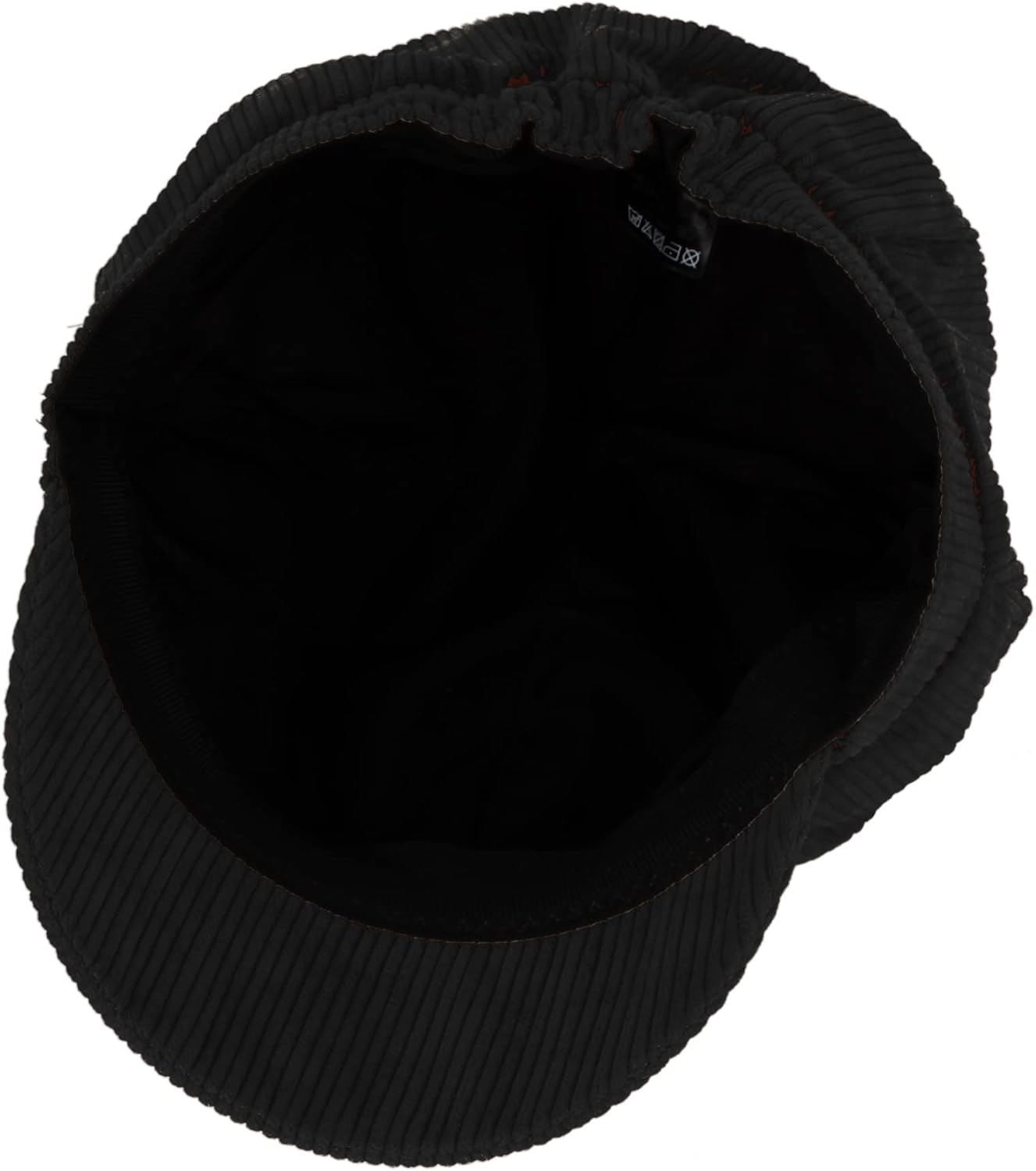 Women Stripes Corduroy Newsboy Hat Visor Beret Artist Painter Hat - Image 3