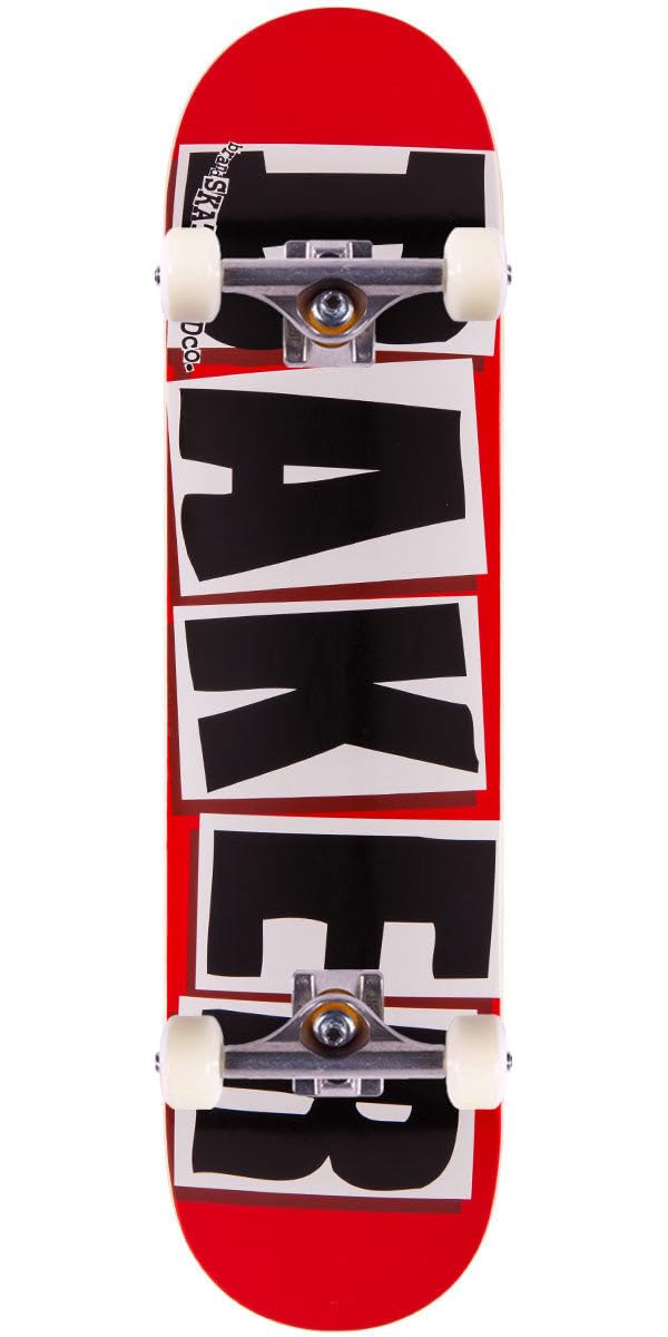 Baker Brand Logo Skateboard Complete - Black - 7 88