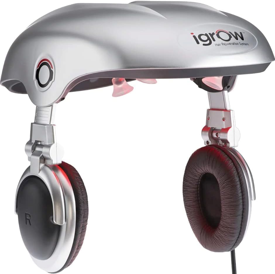 iGrow Laser Hair Growth System - Helps Prevent Hair Loss and Stimulate Hair Growth for Thicker Fuller Hair for Men & Women