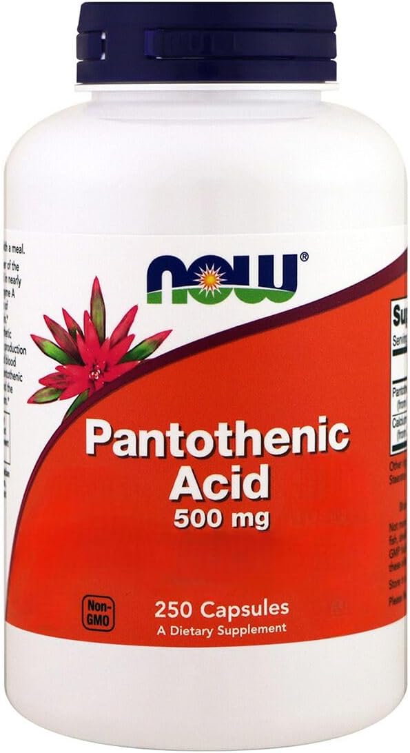 NOW FoodsPantothenic Acid, 500 mg, 250 Capsules