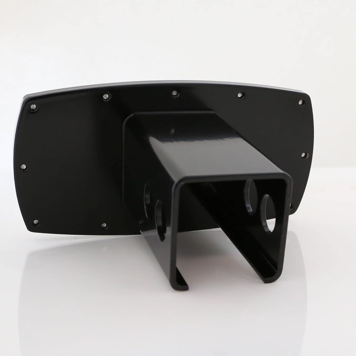 Logo Trim Billet Tow Hitch Cover for GMC Denali (Black on Chrome)