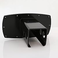 Vista 3 de Tapa de enganche de remolque Billet para Ford F-150 (rojo sobre cromado)