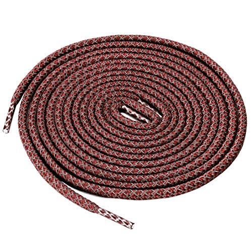 Lacets élastiques réfléchissants ronds uxcell de rechange rouges pour sneakers et baskets