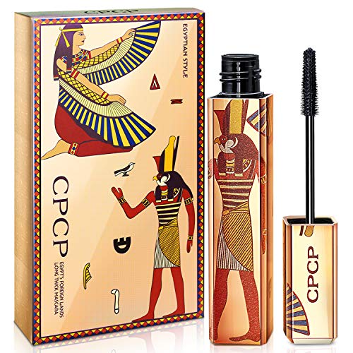 Natural Silk Fiber Lash Mascara, Black Waterproof, 4D Silk Fiber Eyelash Mascara, Lengthening and Thick, No Clumping, Smudge-proof, Long-Lasting, Voluminous Eyelashes Dramatic Extension Eye Lash