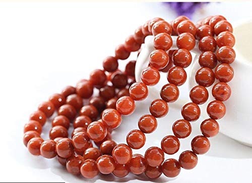 Bracelet de Perles Multi-Cercles en Agate Rouge | Énergie et Sérénité - 5