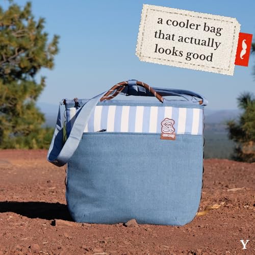 Image of Don Coolio Tote - Insulated Cooler Tote Bag, 24 Can Soft Cooler, 12L Capacity, Leakproof and Waterproof, Collapsible Portable Tote for Beach, Travel, Picnic and Grocery
