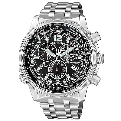 Citizen Orologio radiocontrollato CB5850-80E Chrono Pilot E660 Super Titanium Eco-Drive