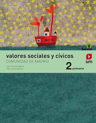 Portada de Valores sociales y cívicos. 2 Primaria. Savia