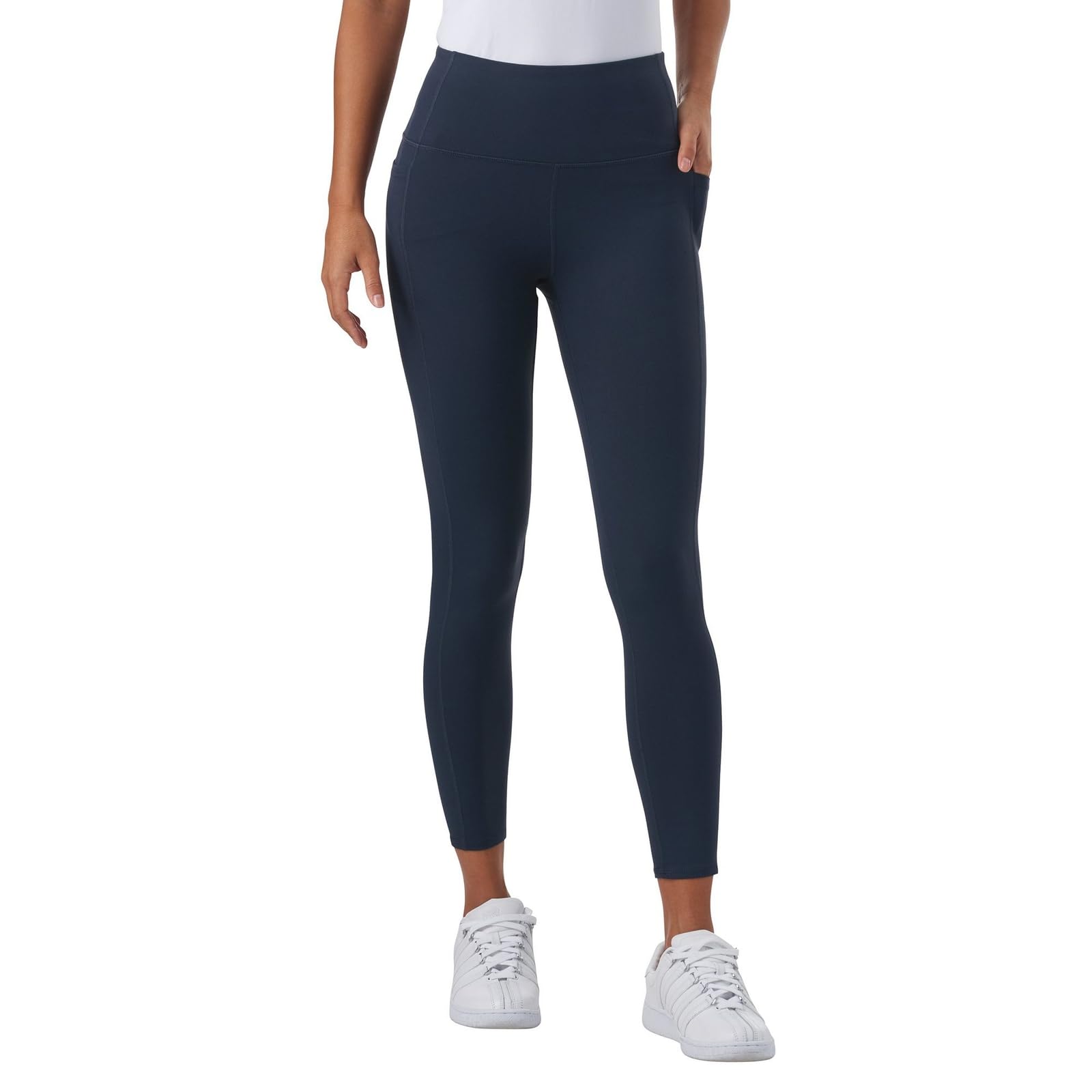 Skechers Women's Go Walk High Waisted Legging Pants, Blue Iris, 3XL EU